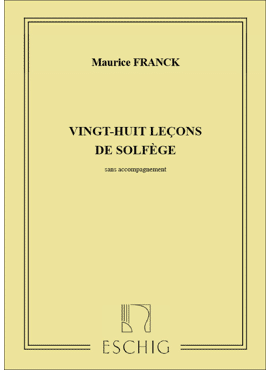 28 LECONS SOLFEGE SANS PIANO